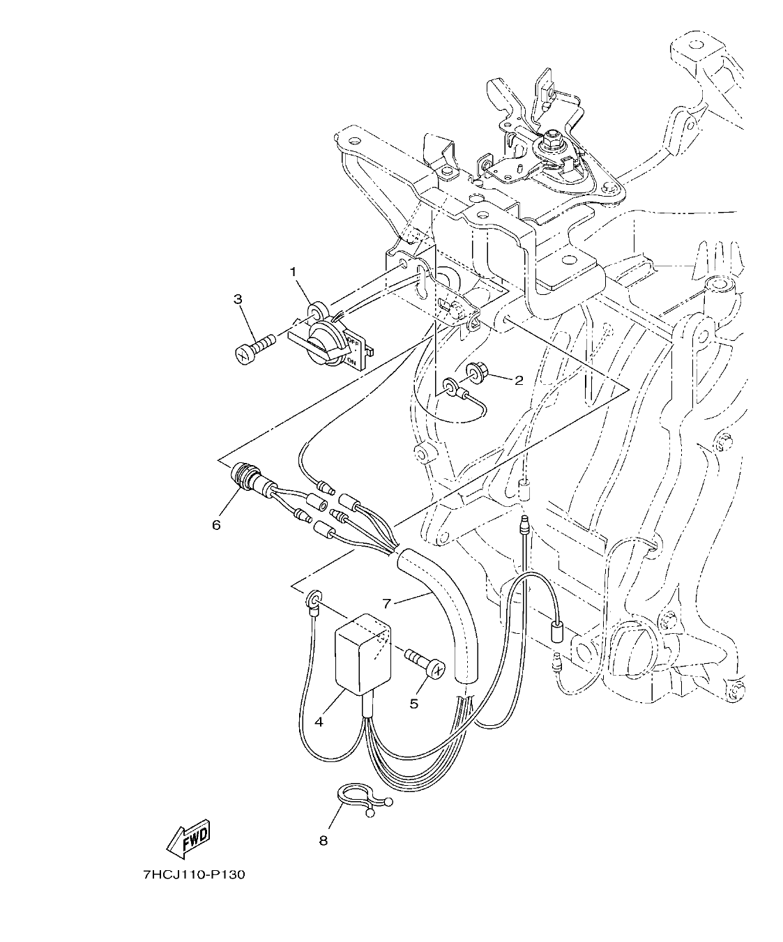 MX400AA6A0 – section 13 ELECTRICAL parts diagram