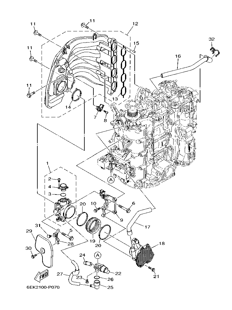 Fig. 7 – INTAKE 1 diagram