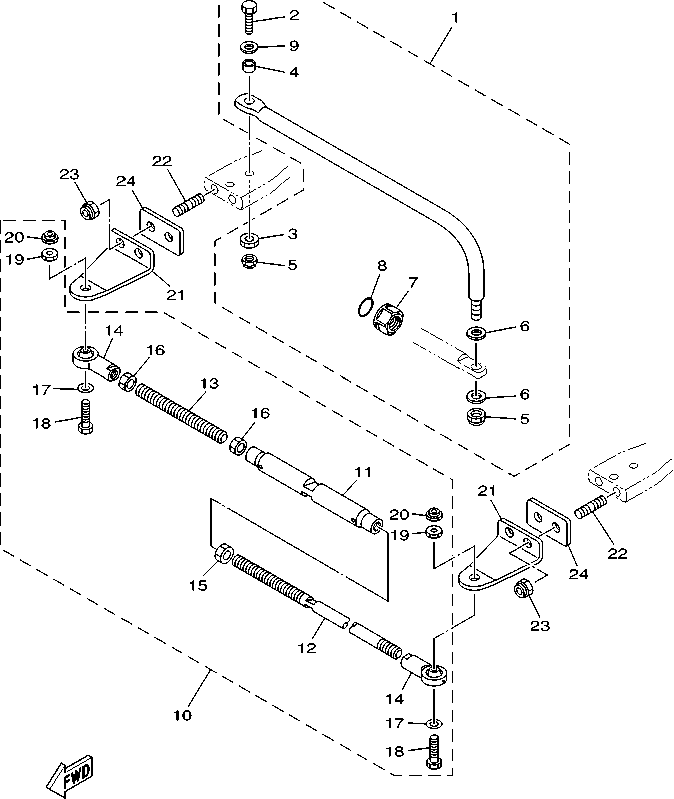 FL115B’15 – section 36 STEERING GUIDE parts diagram