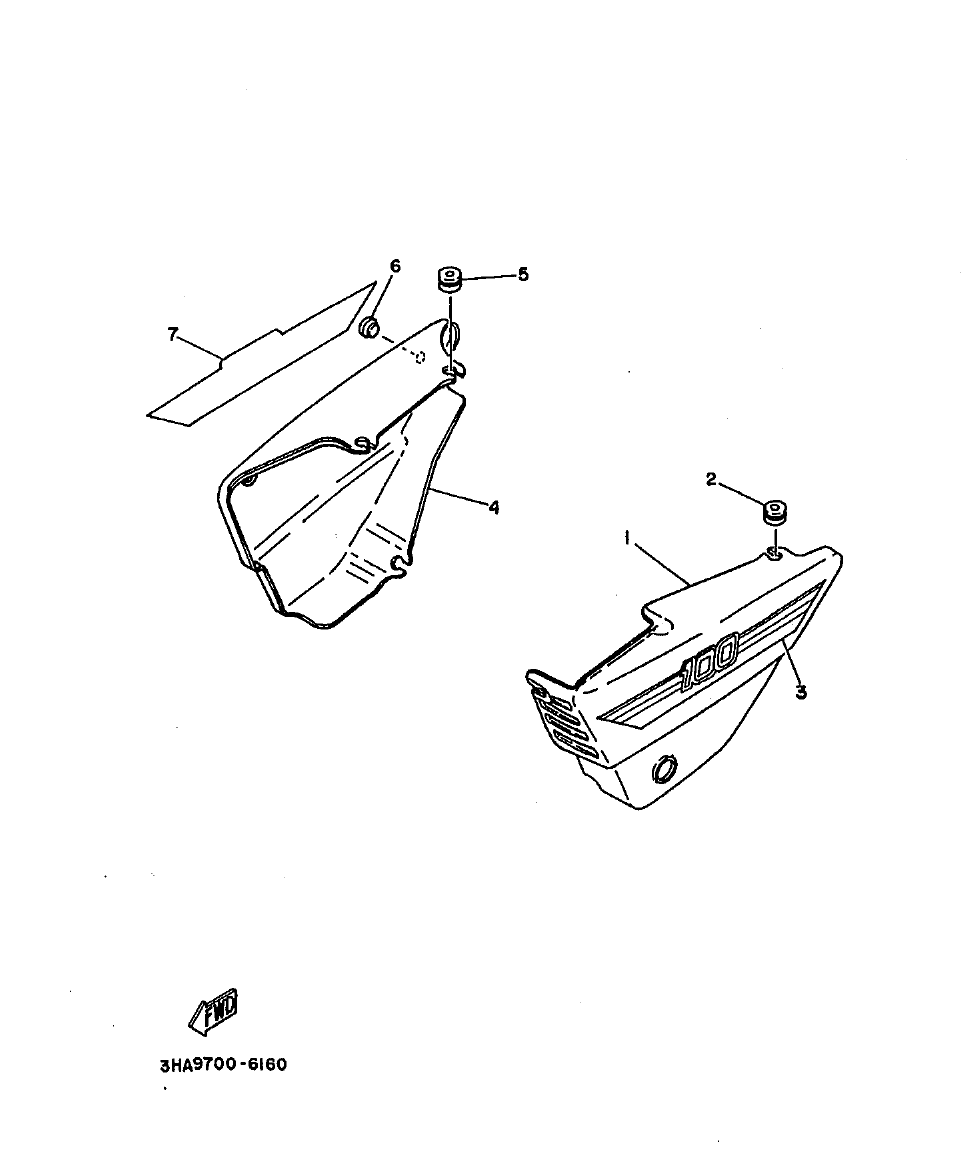Fig. 16 – SIDE COVER diagram