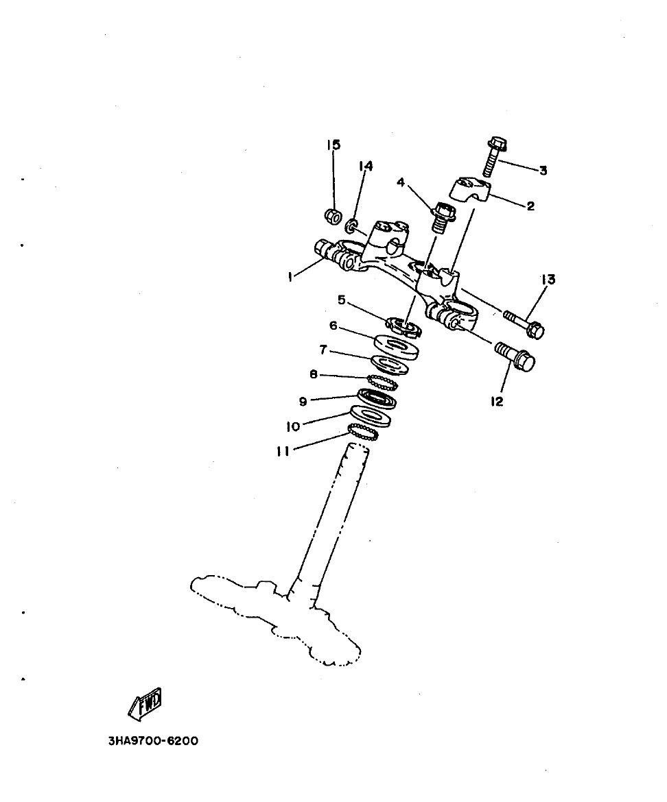 AG100 – section 20 STEERING parts diagram
