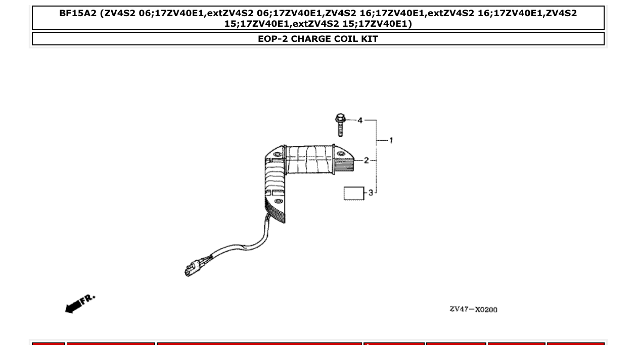 Fig. EOP-2 – CHARGE COIL KIT diagram