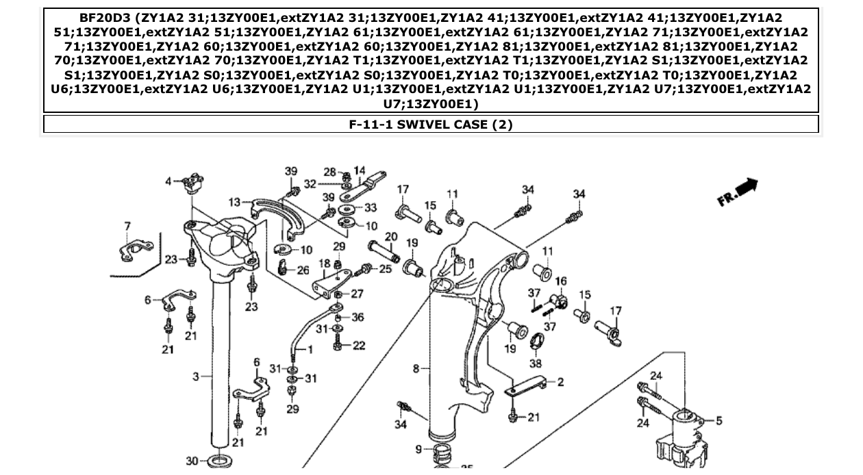 Fig. F-11-1 – SWIVEL CASE (2) diagram