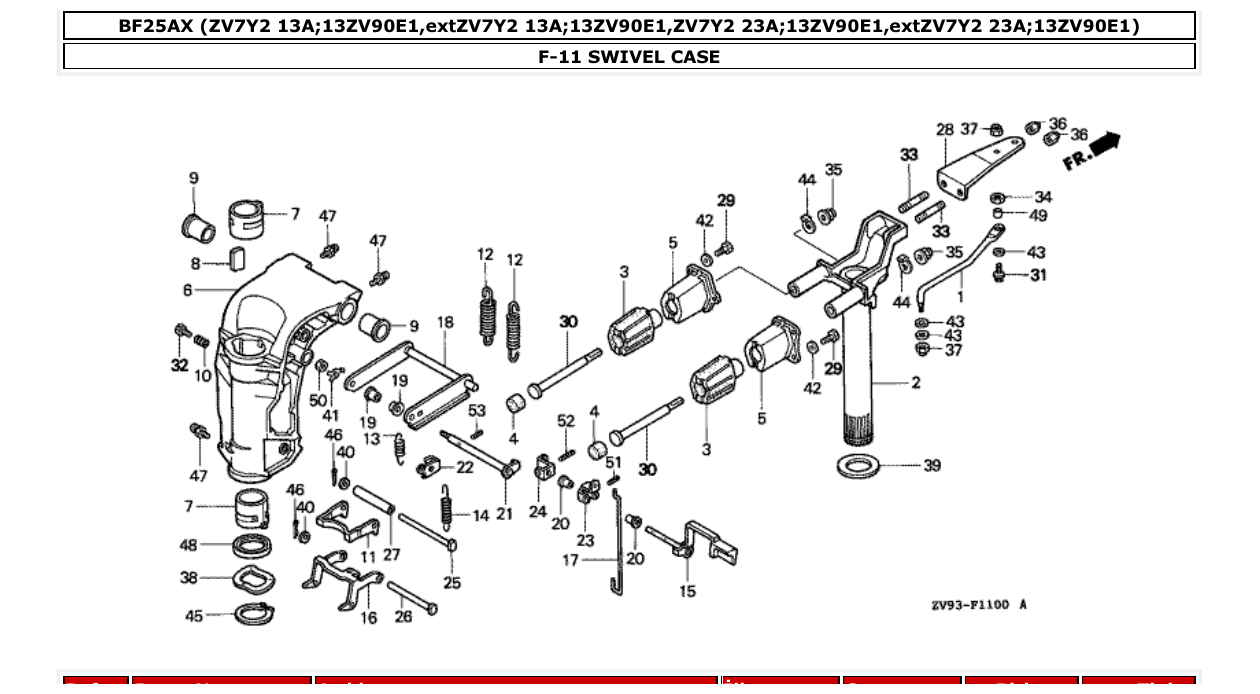 Fig. F-11 – SWIVEL CASE diagram