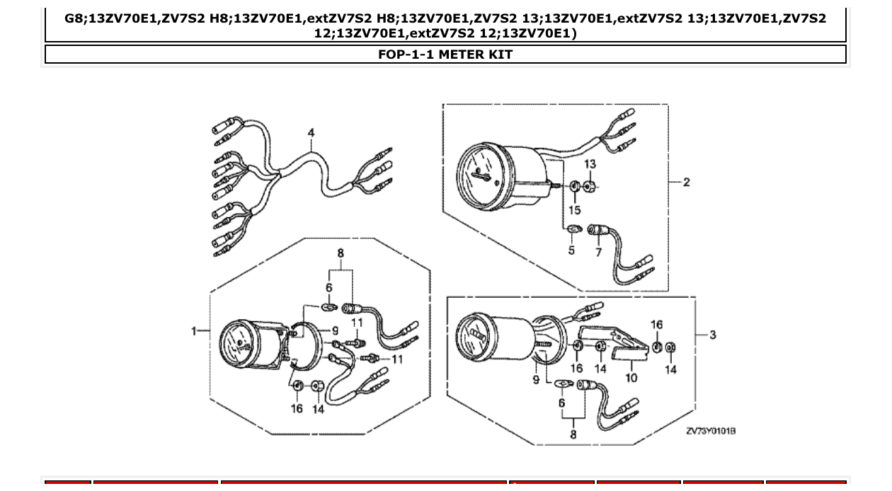 Fig. FOP-1-1 – METER KIT diagram