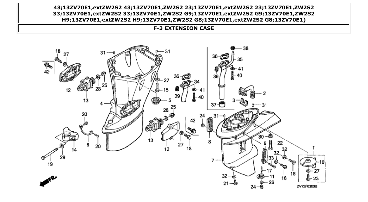 Fig. F-3 – EXTENSION CASE diagram
