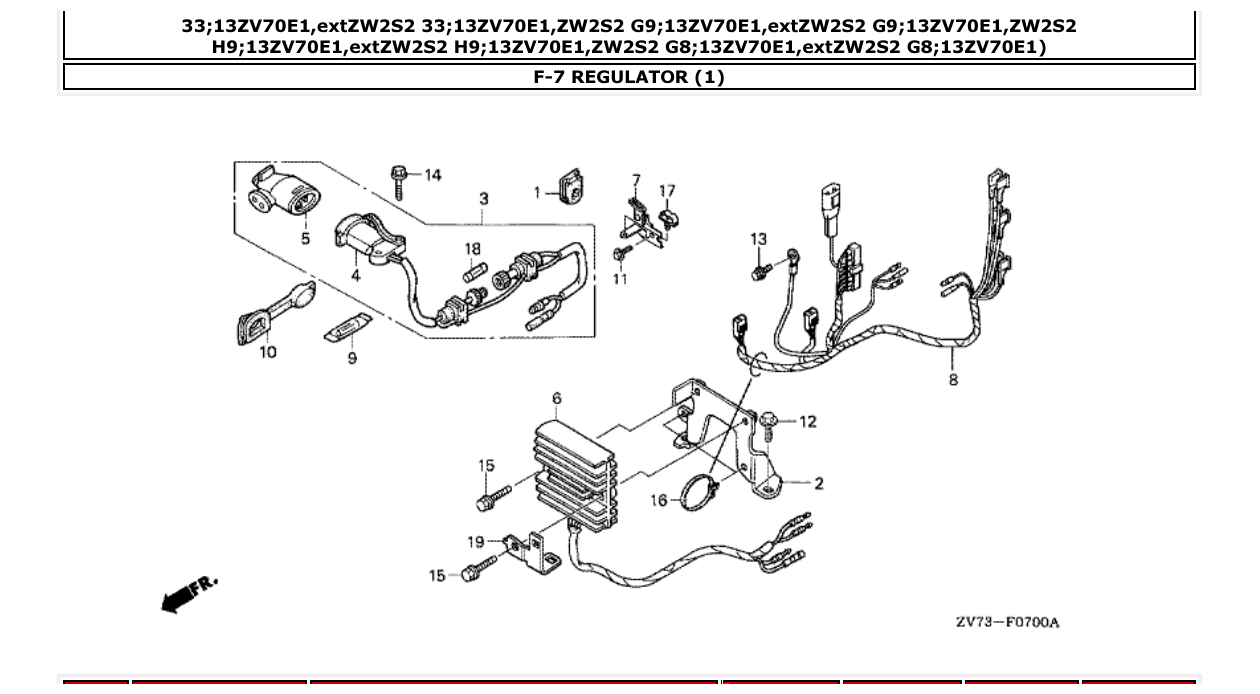 Fig. F-7 – REGULATOR (1) diagram