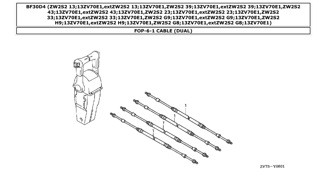 Fig. FOP-6-1 – CABLE (DUAL) diagram