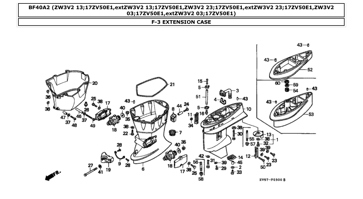 Fig. F-3 – EXTENSION CASE diagram