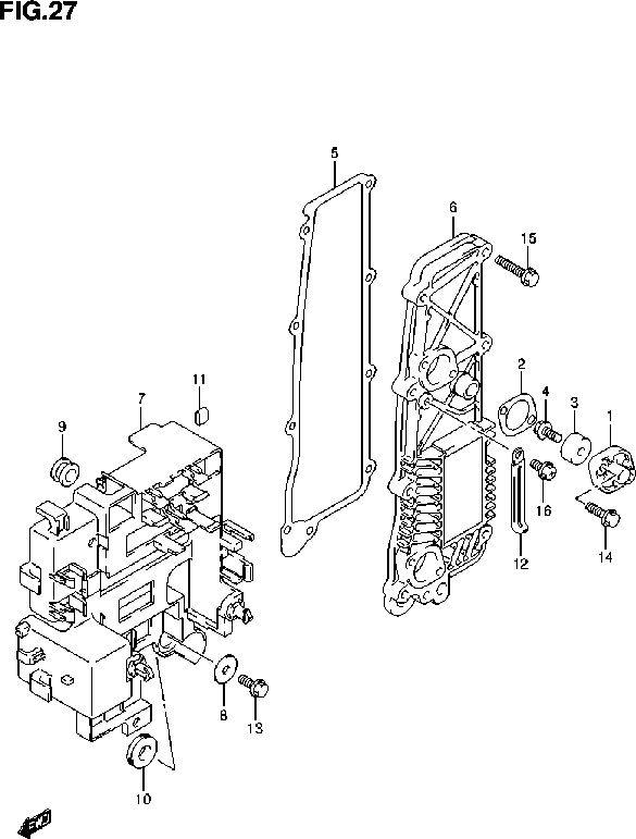 DF140A – section 26 MAGNETO parts diagram