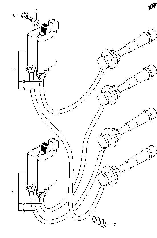 DF140A – section 27 RECTIFIER parts diagram