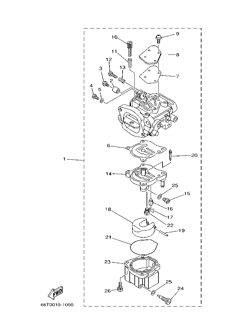 Fig. 5 – CARBURETOR diagram
