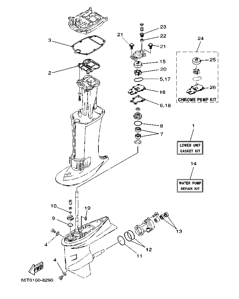 Fig. 29 – REPAIR KIT 2 diagram