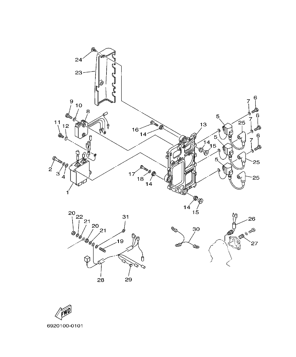 Fig. 9 – ELECTRICAL ELECTRICO diagram