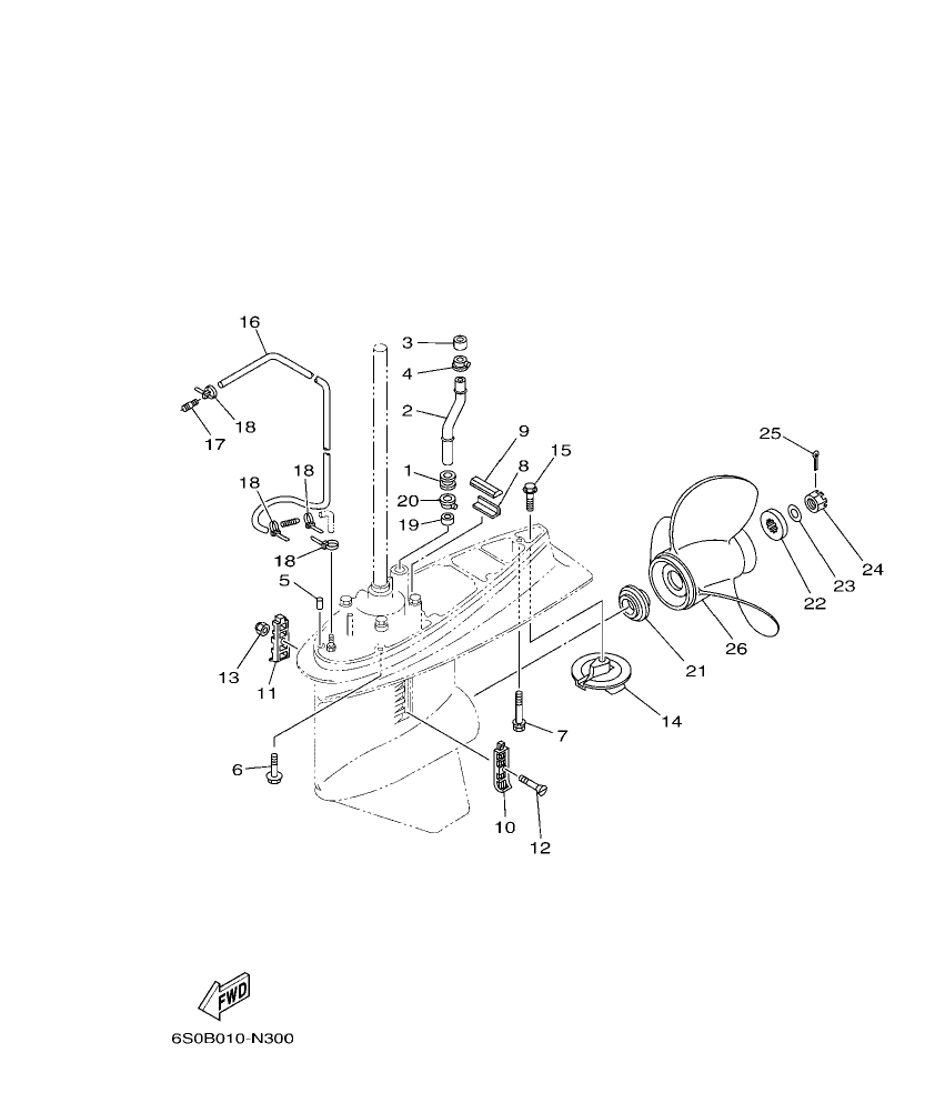 Fig. 26 – LOWER CASING & DRIVE 2