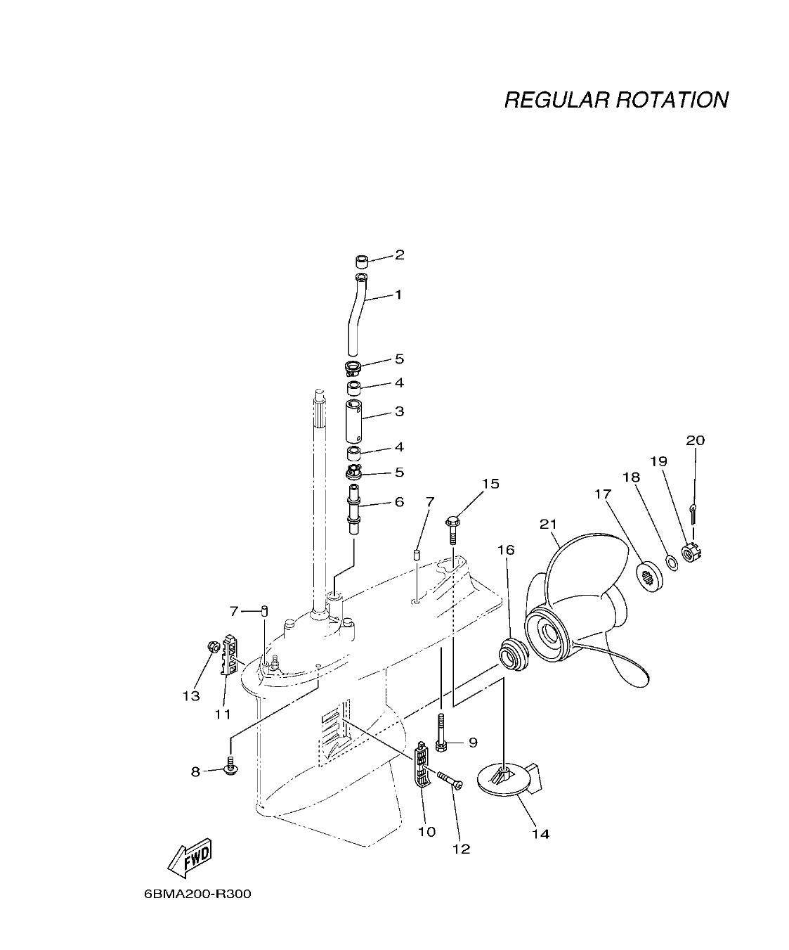 Fig. 30 – LOWER CASING & DRIVE 2 IMPULSOR E INFERIOR 2 diagram