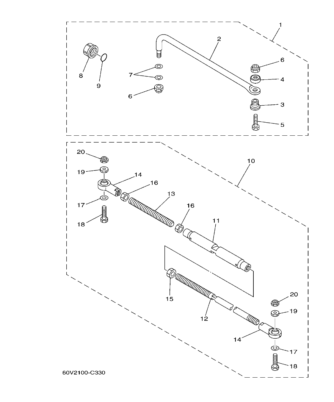 FL150FET'19 – section 33 STEERING GUIDE DIRECCIONGUIAR parts diagram