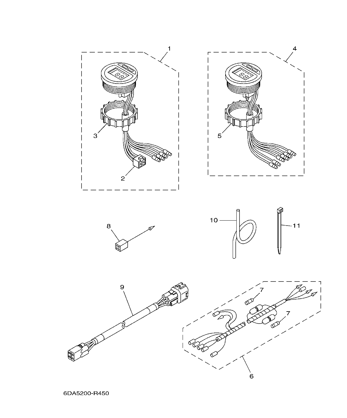 FL150FET'19 – section 38 METER 1 MEDIDOR 1 parts diagram