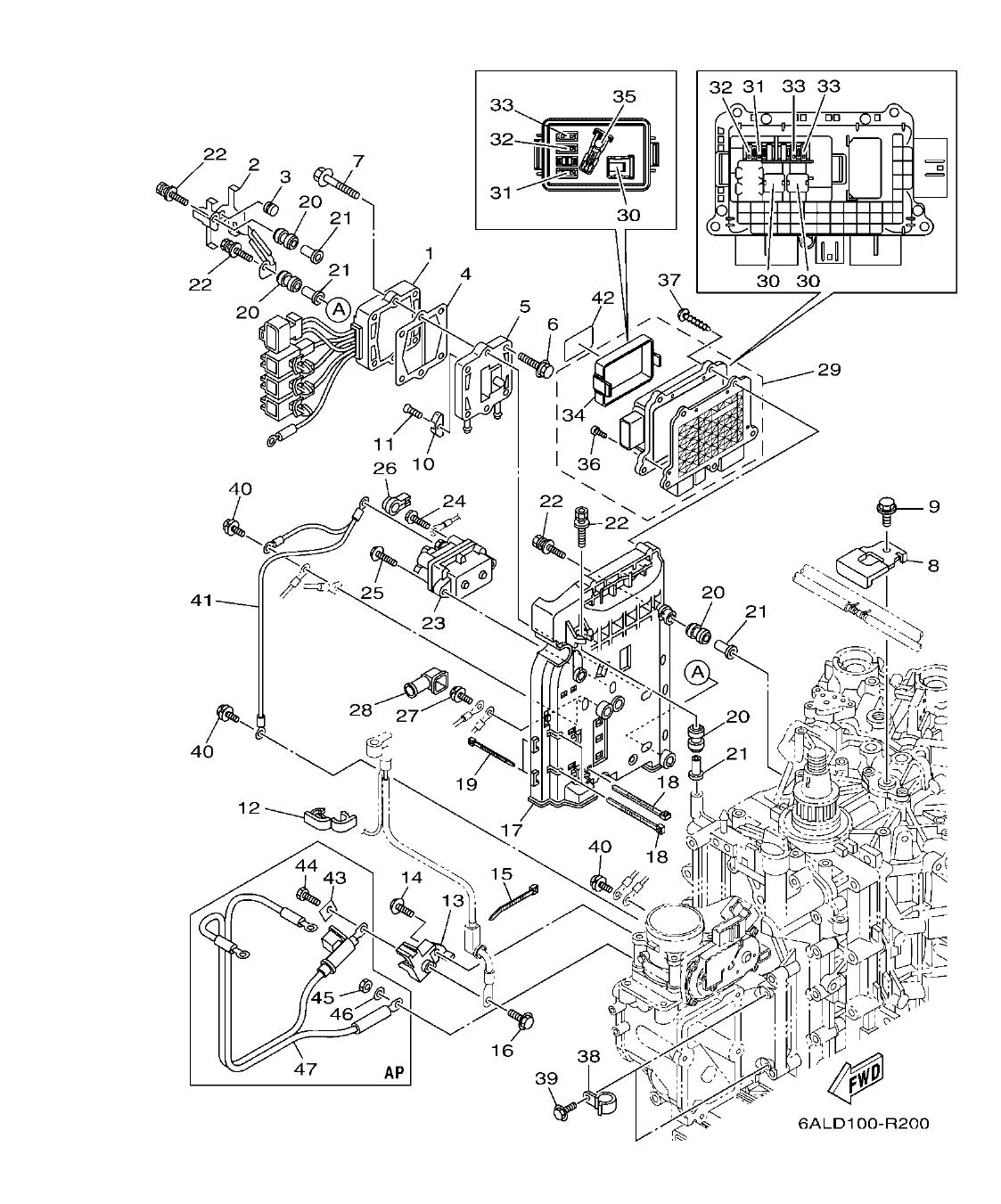 F200BET'19 – section 20 ELECTRICAL 3 EQUIPO ELECTRICO 3 parts diagram