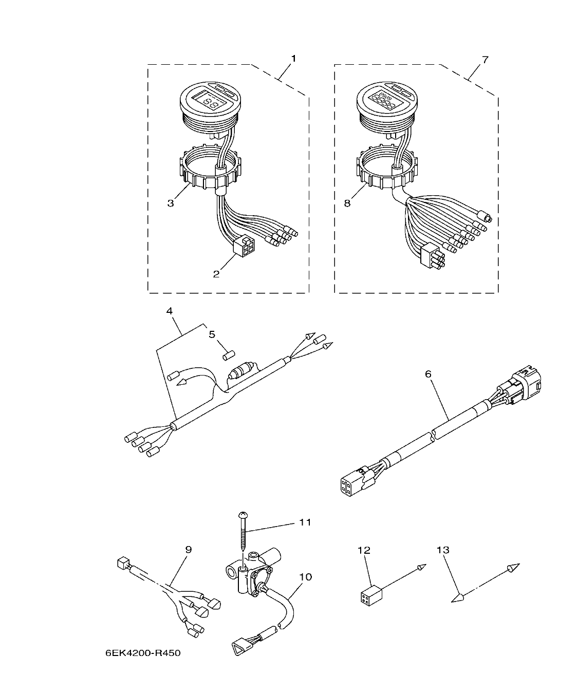 F200BET'19 – section 43 METER 2 MEDIDOR 2 parts diagram