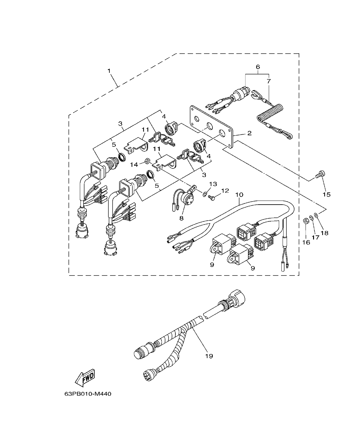 F200BET'19 – section 48 OPTIONAL PARTS 3 PARTES OPCIONALES 3 parts diagram