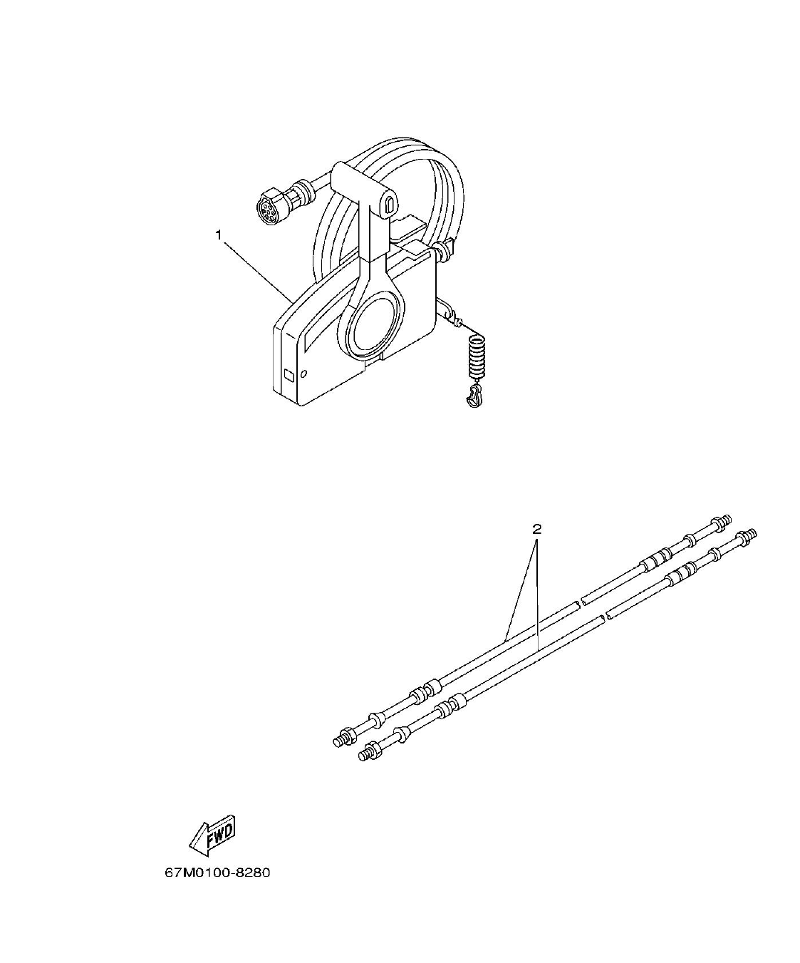 F60A – section 26 REMOTE CONTROL BOX parts diagram