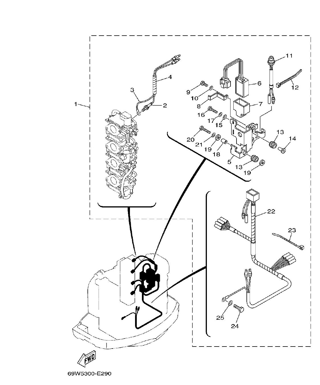 F60A – section 29 OPTIONAL PARTS parts diagram