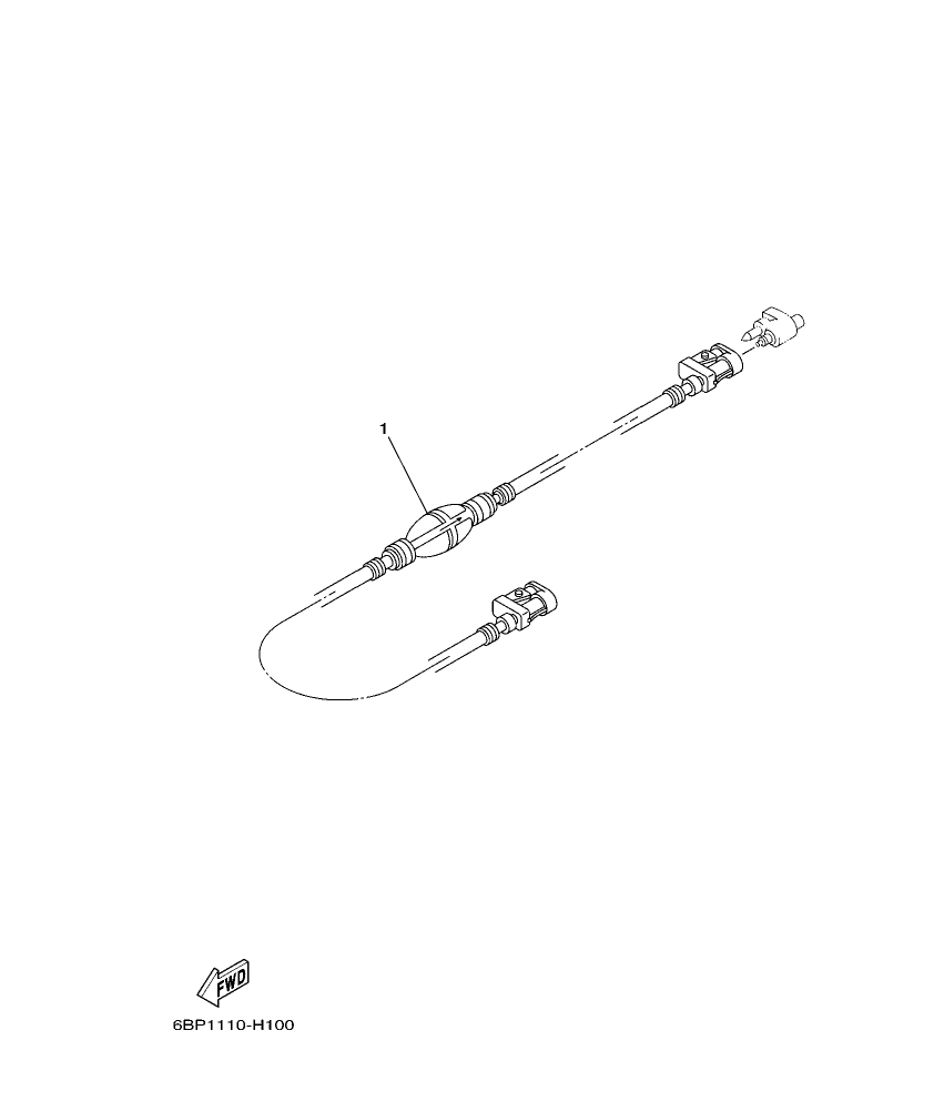 F70LA – section 13 FUEL 2 parts diagram