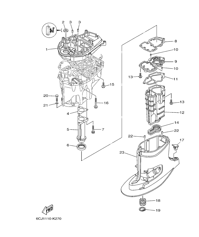 Fig. 27 – UPPER CASING