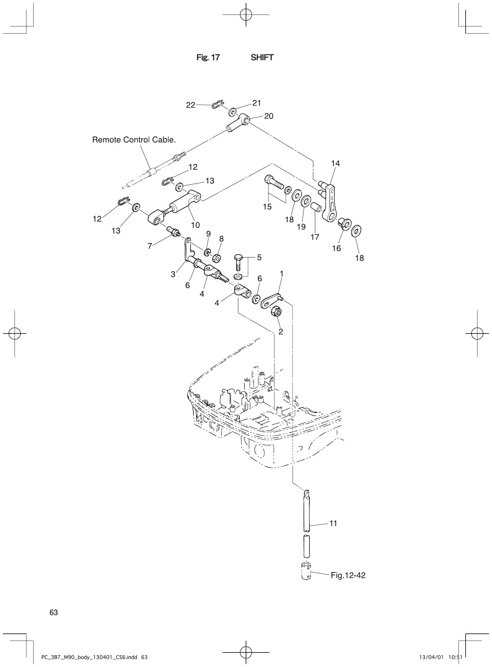 Fig. 17 – SHIFT diagram