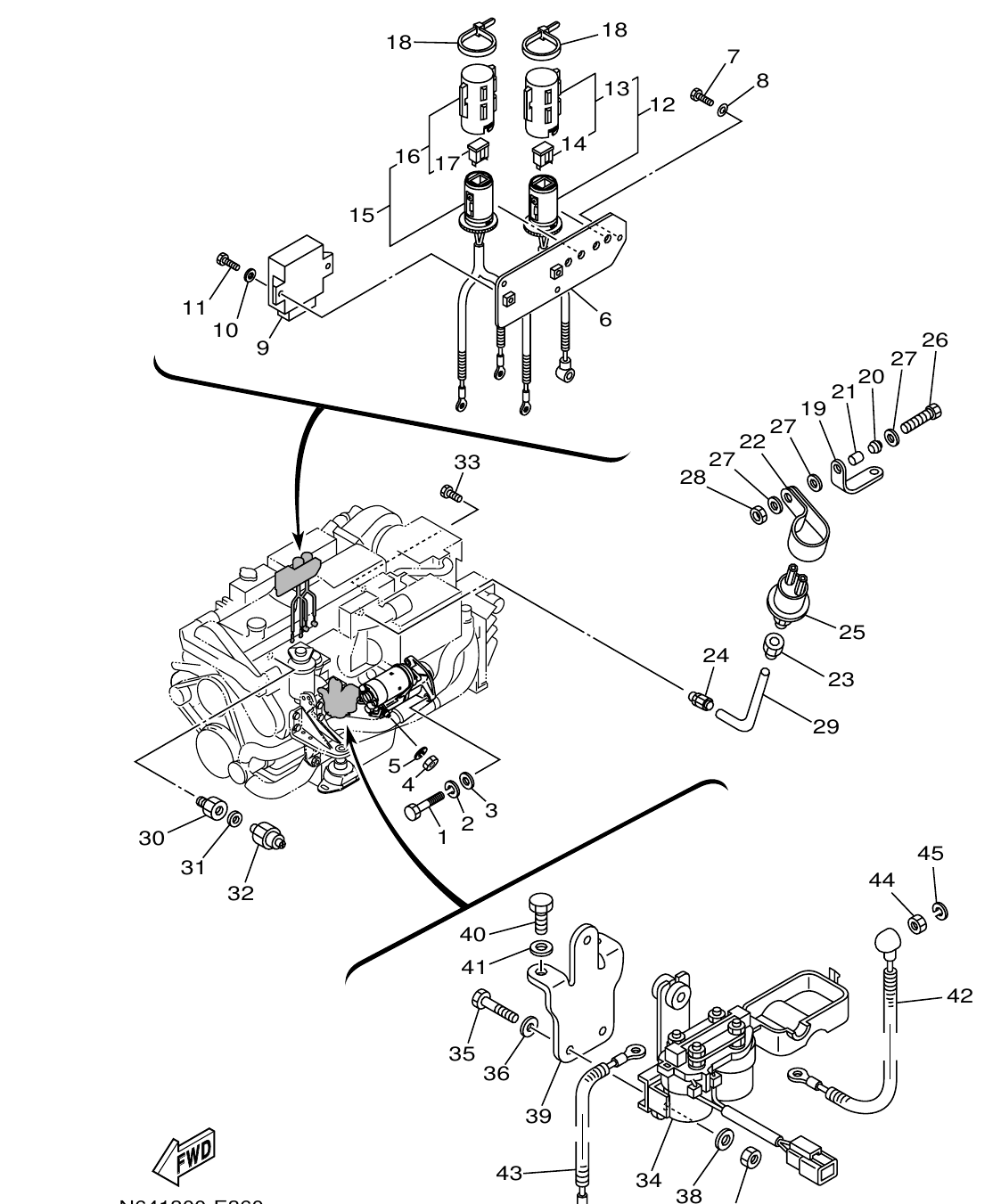 ME432STIP2 – section 36 ELECTRICAL 1 parts diagram