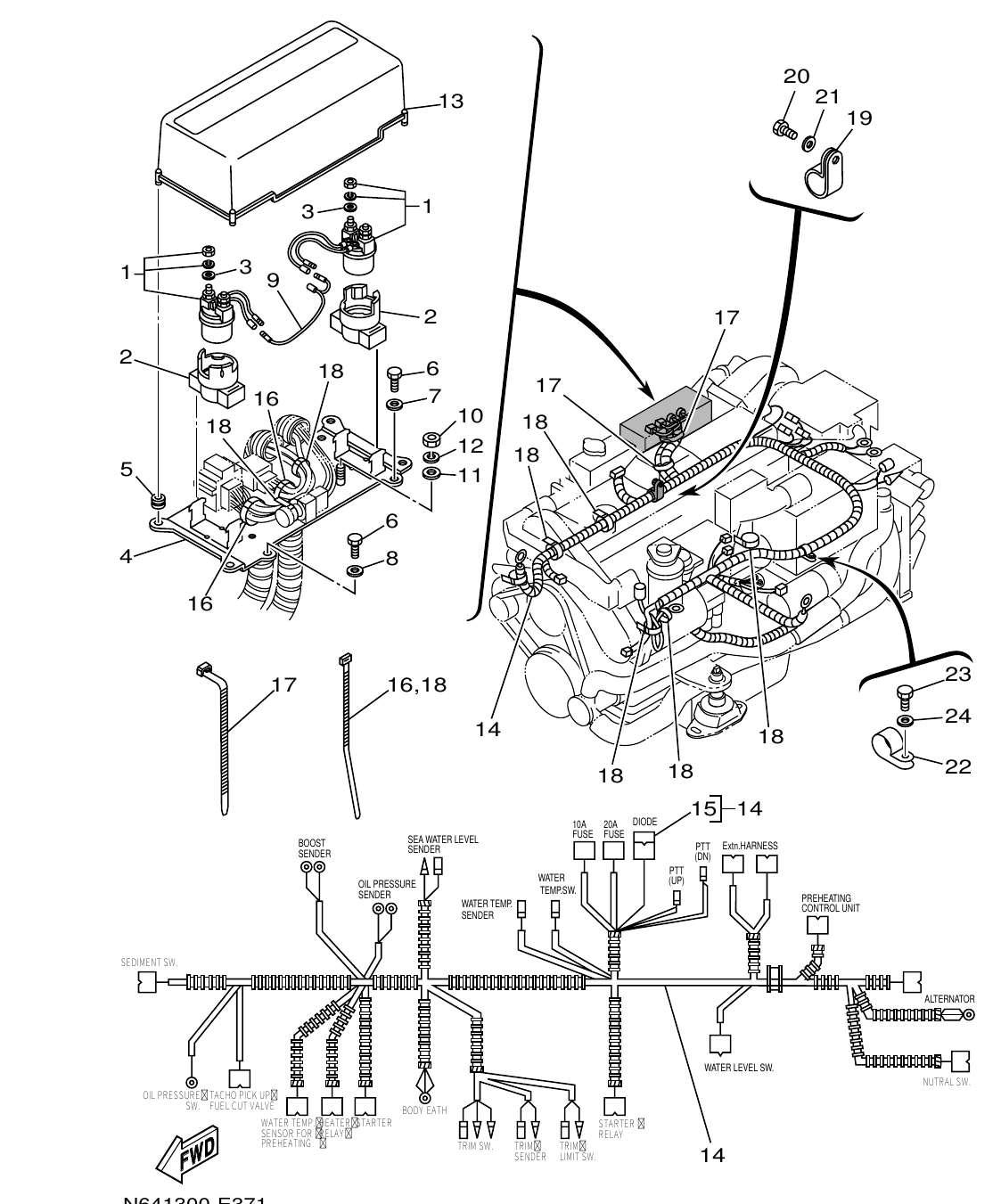 ME432STIP2 – section 37 ELECTRICAL 2 parts diagram