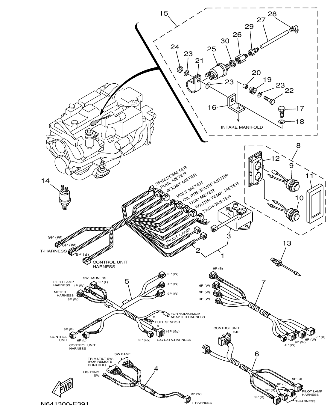ME432STIP2 – section 39 ELECTRICAL 4 parts diagram