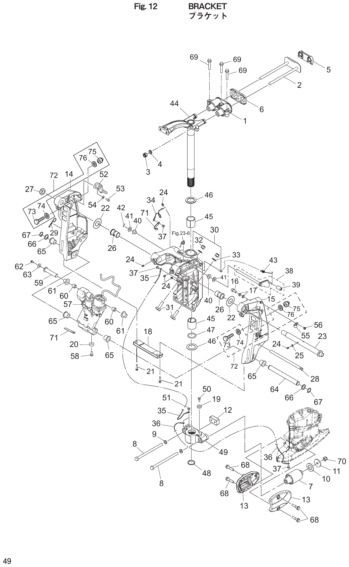 Fig. 12 – BRACKET diagram