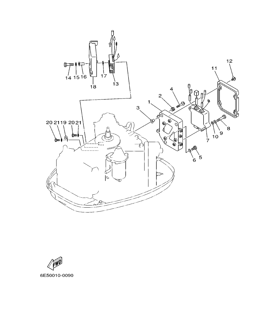 115BET’01 – section 10 ELECTRICAL 1 parts diagram