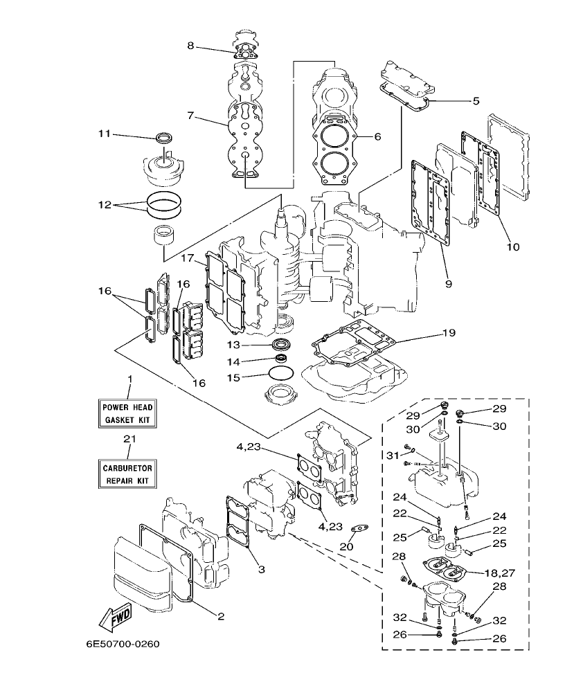 Fig. 25 – REPAIR KIT 1