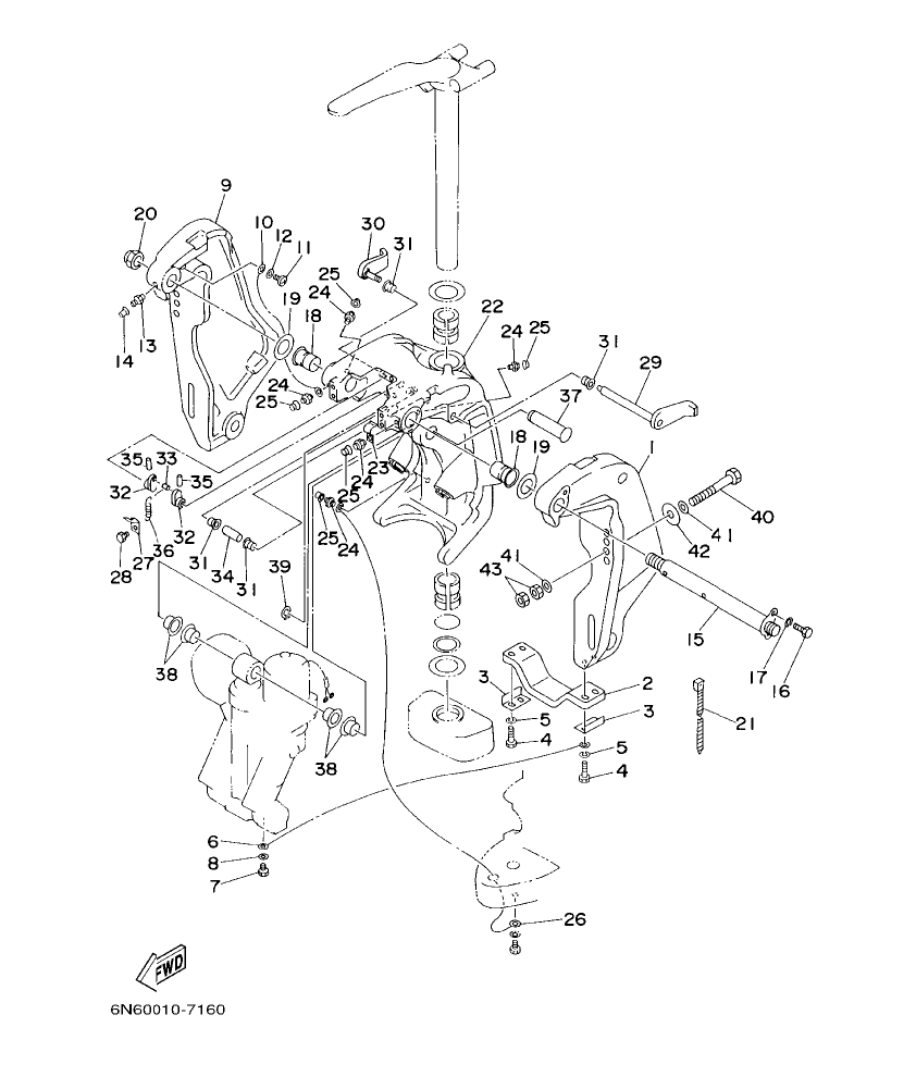 115BETO’02 – section 17 BRACKET 1 parts diagram
