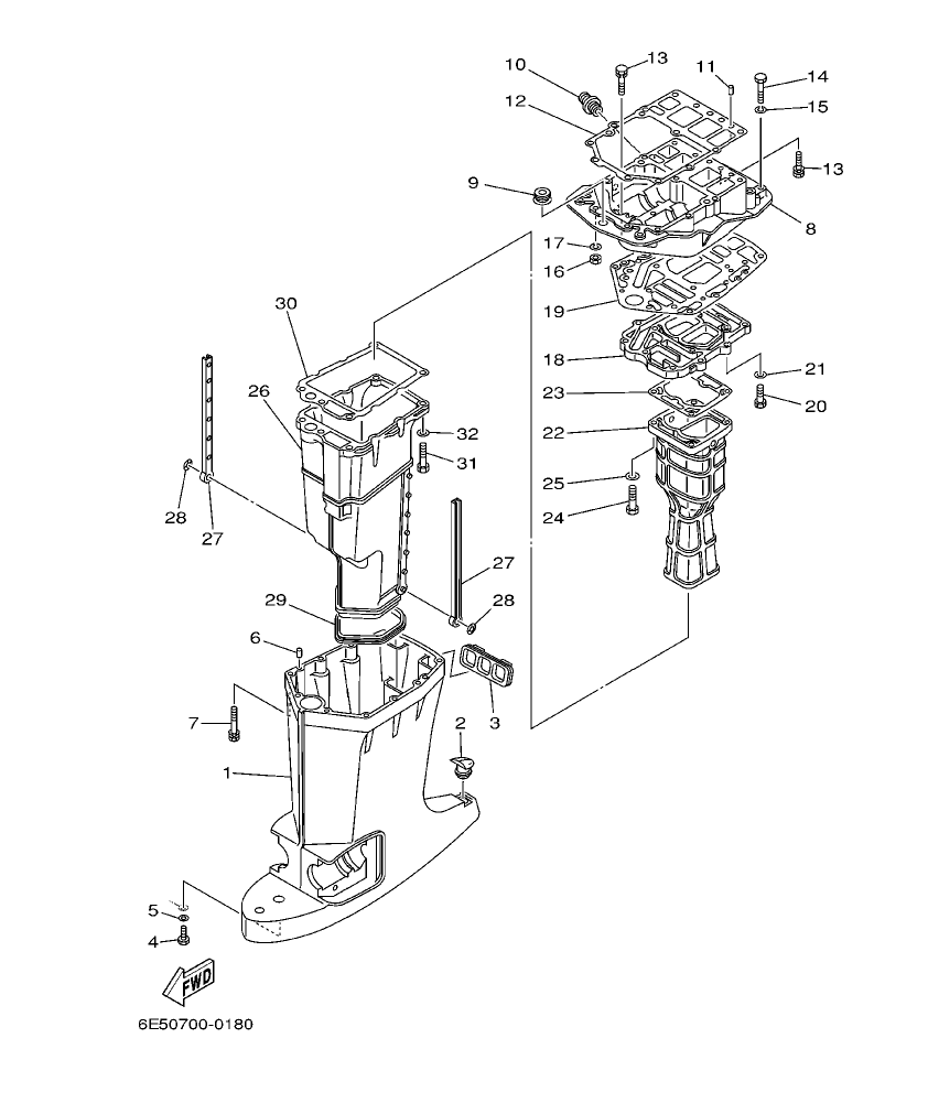 Fig. 21 – UPPER CASING