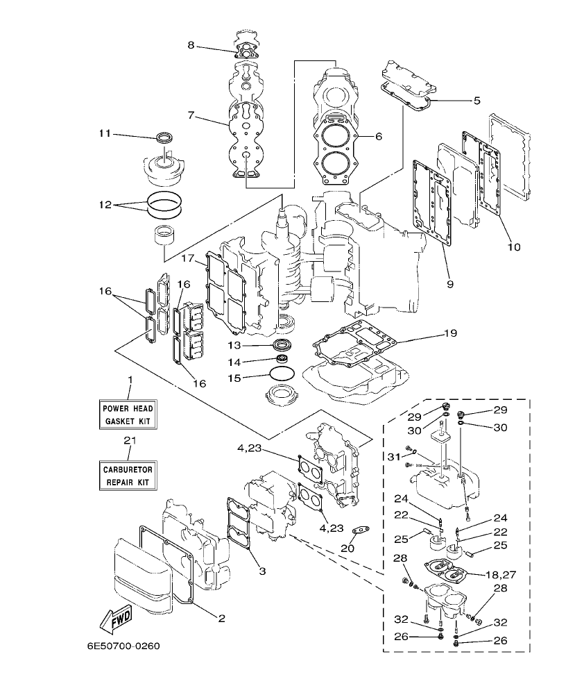 Fig. 28 – REPAIR KIT 1