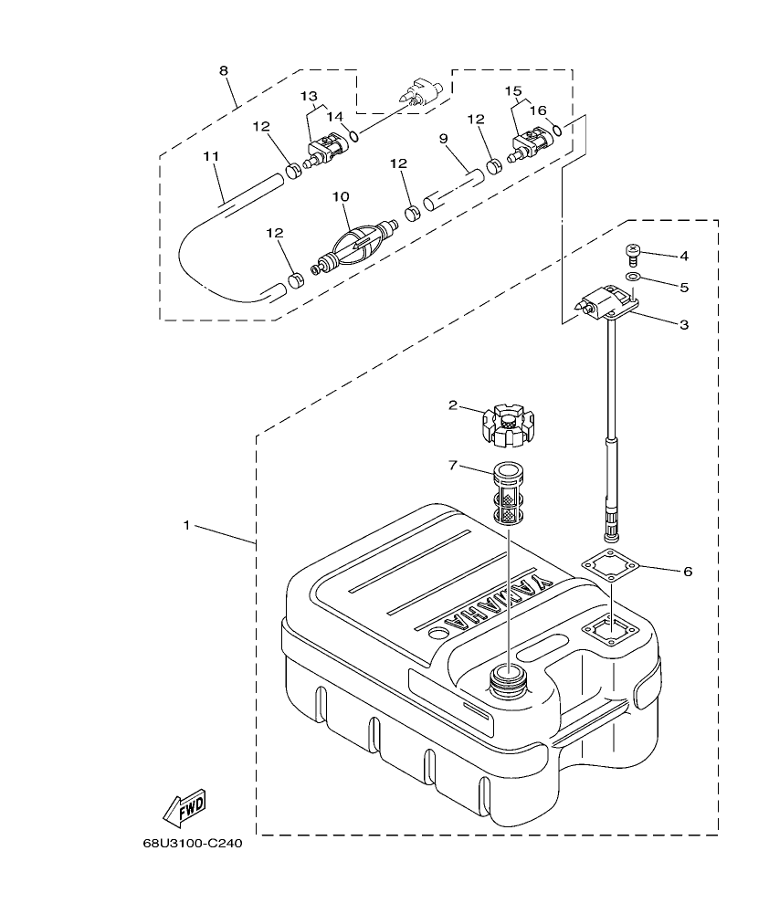 Fig. 19 – FUEL TANK