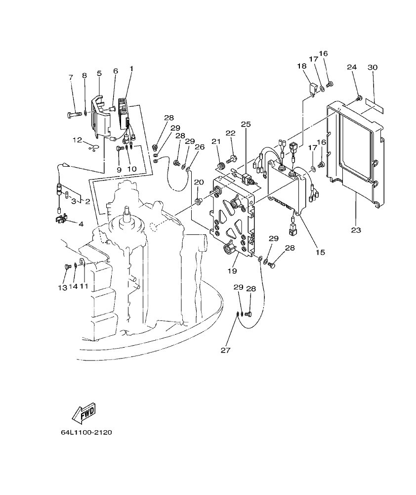 L200FETO ’02 – section 17 ELECTRICAL 1 parts diagram