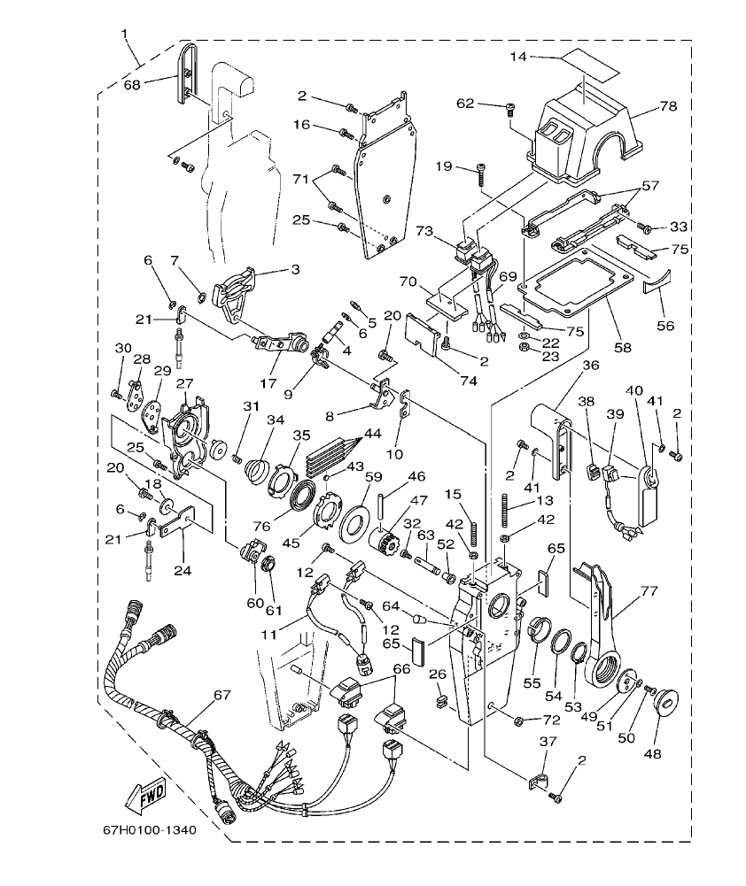 Fig. 36 – REMOTE CONTROL ASSY 2