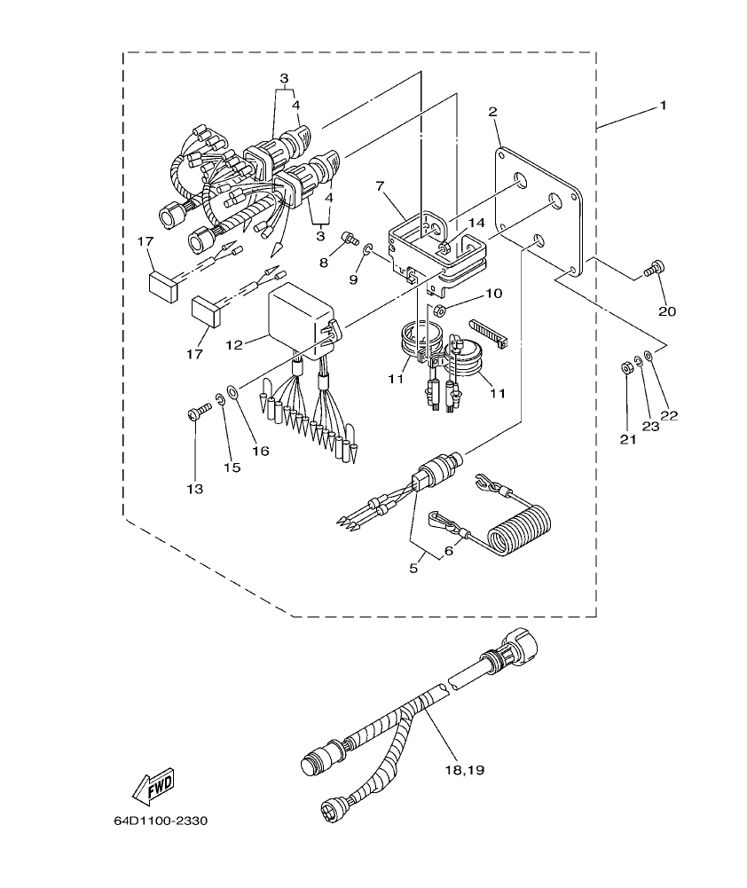 L200FETO ’02 – section 38 SWITCH. PANEL parts diagram