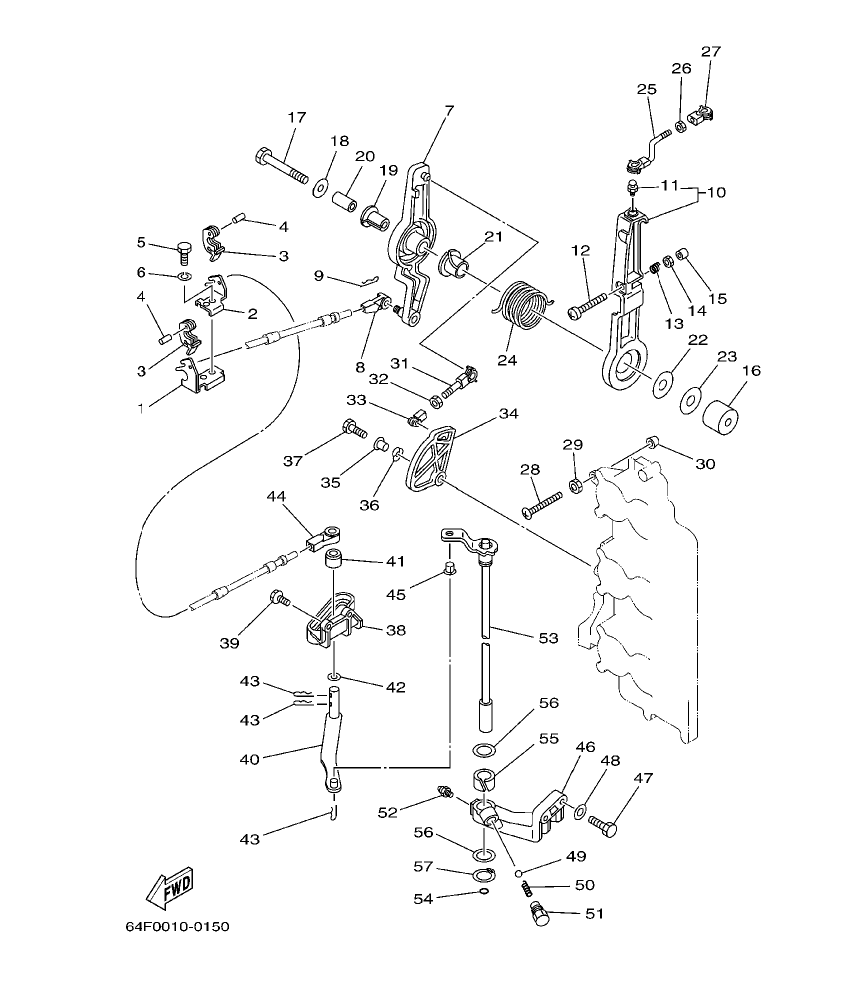 200GETO’03 – section 16 CONTROL parts diagram
