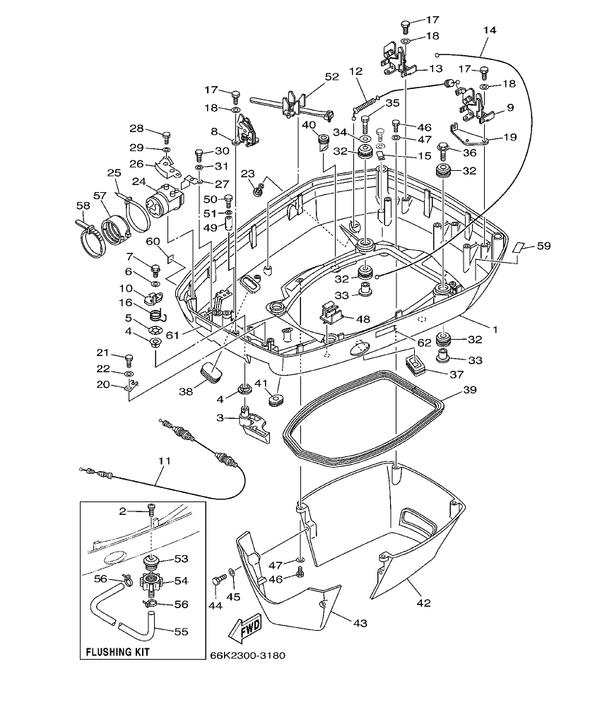Fig. 18 – BOTTOM COWLING