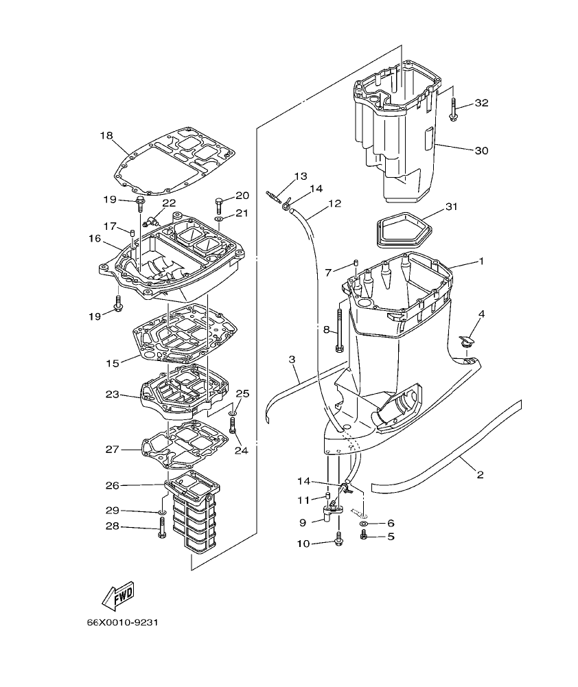 Fig. 24 – UPPER CASING