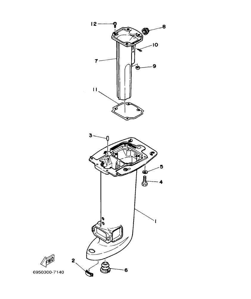 Fig. 14 – UPPER CASING