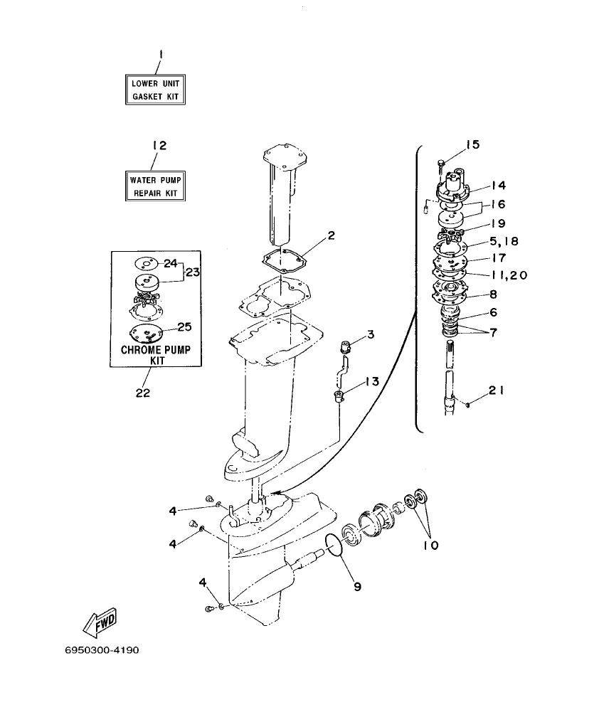 Fig. 19 – REPAIR KIT 2