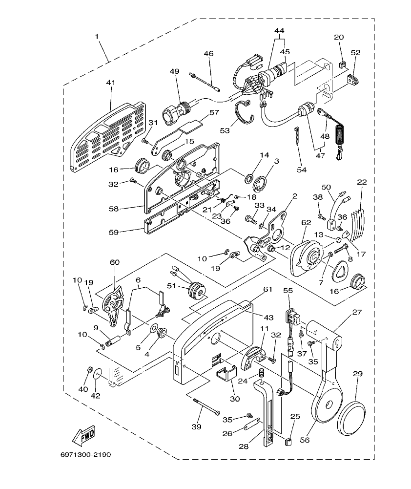 Fig. 19 – REMOTE CONTROL ASSY