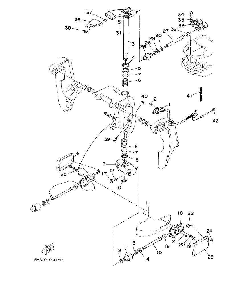 90A’04 – section 14 BRACKET 2 parts diagram